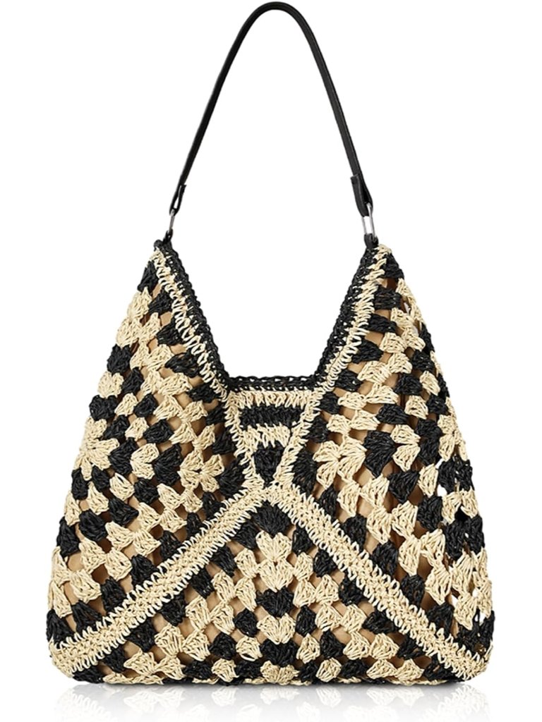 Straw Beach Bags For Women - Summer Woven Tote Bag Handbags | Woven Straw Tote,